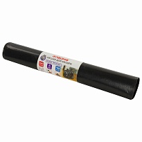 Мешки для мусора 240 л, черные, в рулоне 5 шт., ПВД 80 мкм, 1400х900 мм, LAIMA, 605339 в Иркутске