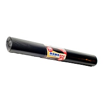 Мешки для мусора 180 л, черные, в рулоне 10 шт., ПВД, 45 мкм, 1100х900 мм, МЕШКОFF, 3064 в Иркутске