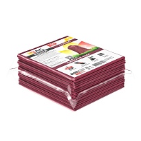 Мешки для мусора 160 л, бордовые, в пачке 10 шт., ПВД, 40 мкм, 900х1100 мм, i-Bag в Иркутске