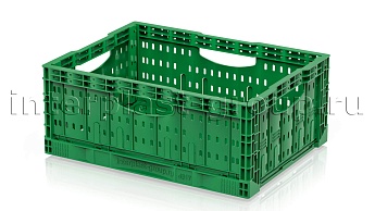 Ящик складной 4317 зеленый в Иркутске Ящик складной 4317 зеленый в Иркутске